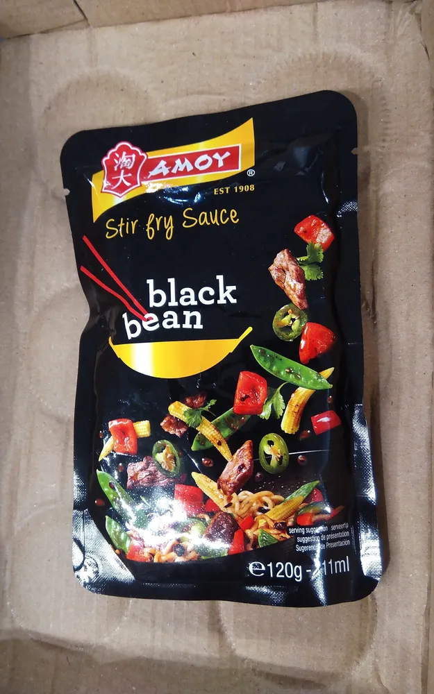Amoy Straight To Wok Aromatic Black Bean 120gr