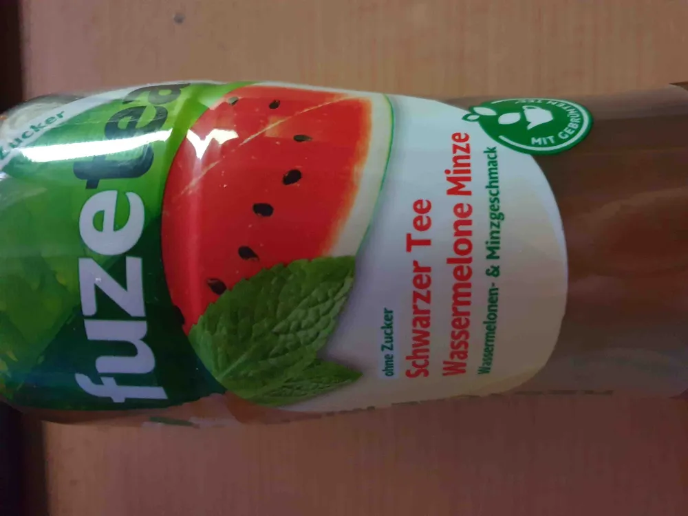 Schwarzer Tee Wassermelone Minze