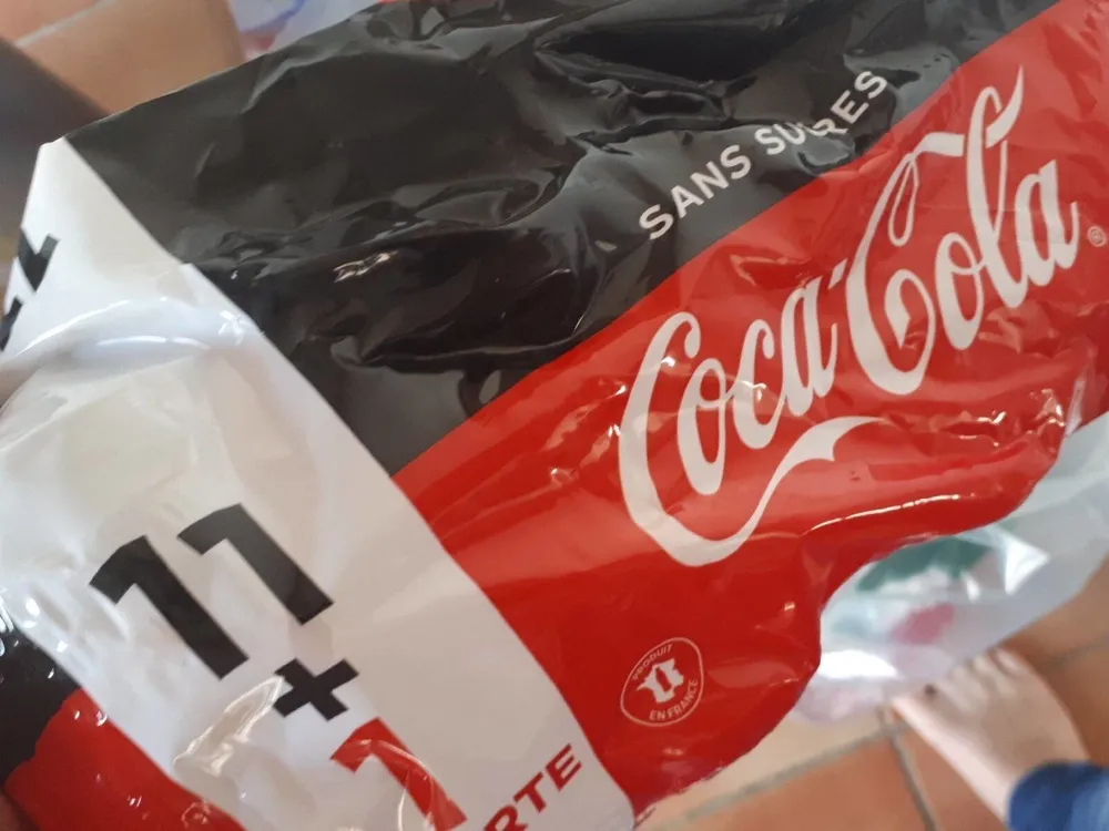 Pack de 12 cannettes de coca zero