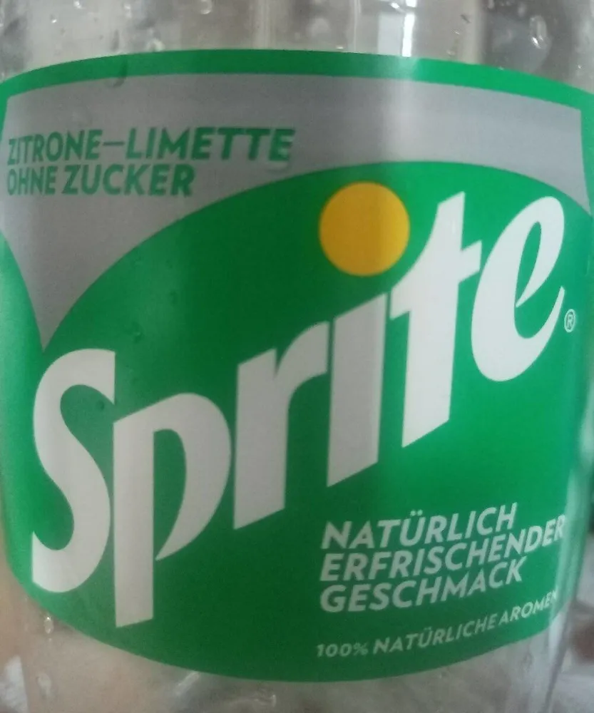 Sprite Zitrone-Limette ohne Zucker