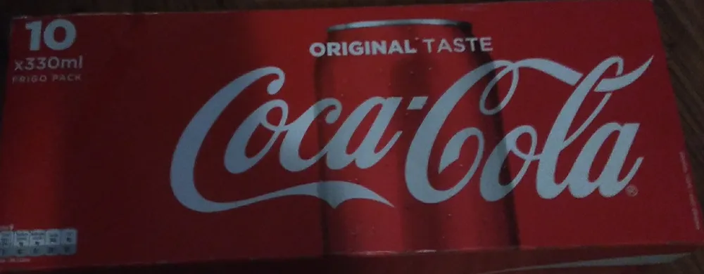 Coca-cola boite 33clx10 frigo pack masterbrand