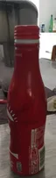 Red Aluminum Coke Bottle Statue of Liberty York Full & Capped