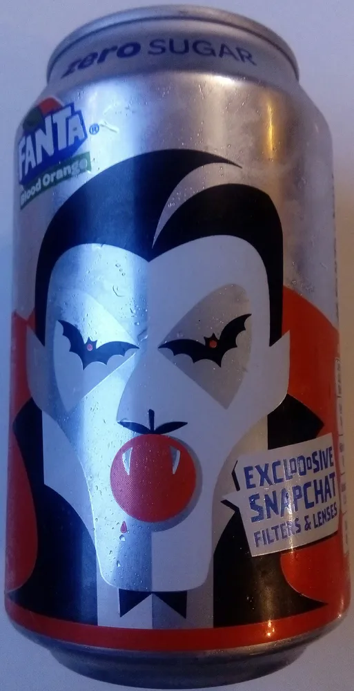 Fanta Blood Orange zero sugar