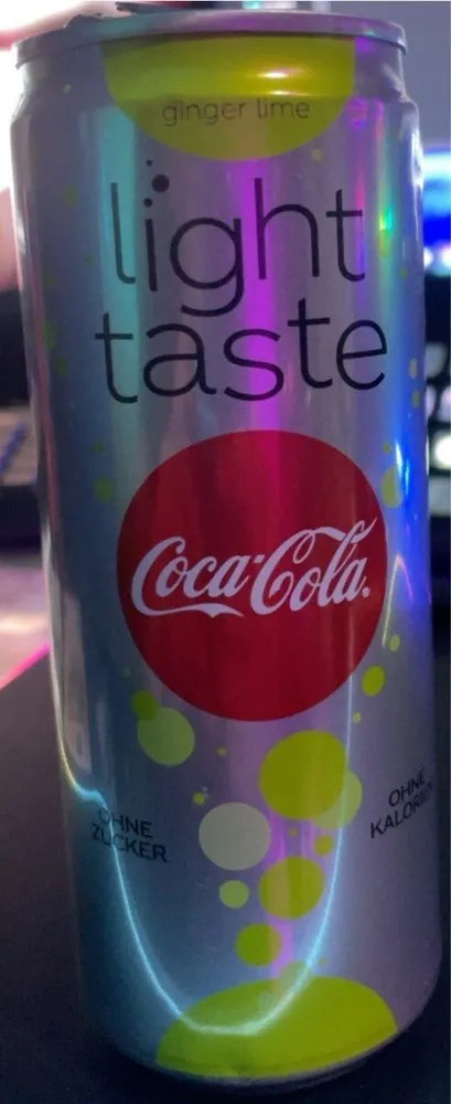 Cola Light Taste Ginger Lime