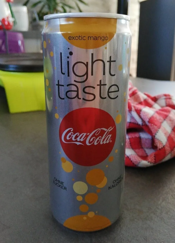 Coca Cola light exotic mango