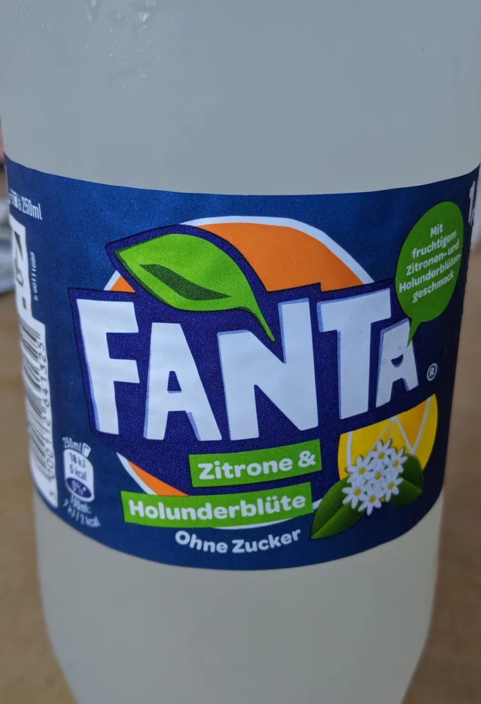 Fanta Zitrone & Holunderblüte