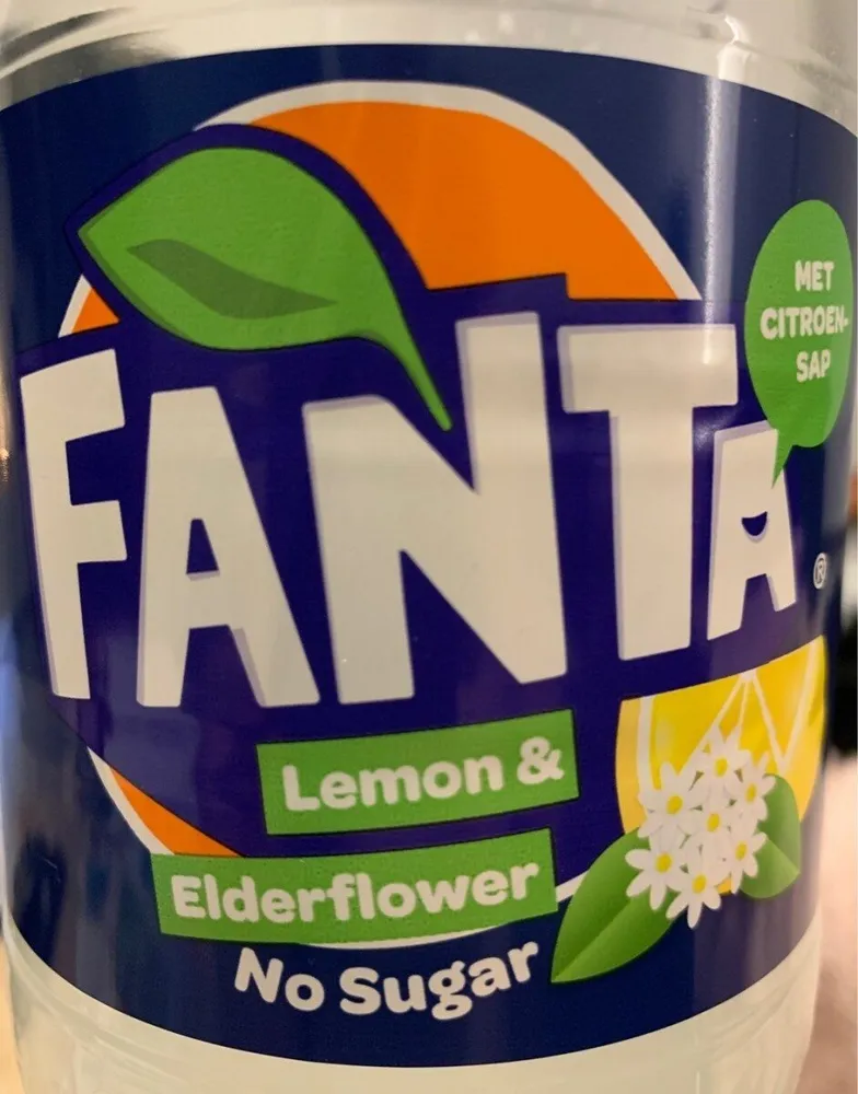 Fanta Lemon Elderflower no sugar