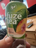 Black tea peach hibiscus