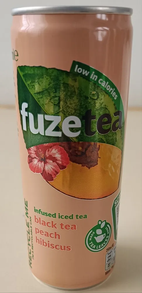 Peach Hibiscus Fuze Tea