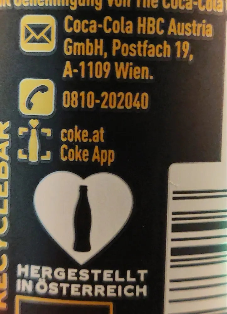 Coca-Cola zero