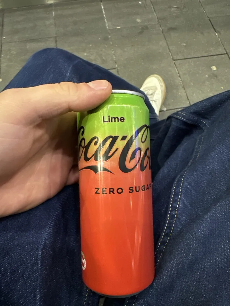 Coke Zero limette