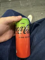 Coke Zero limette