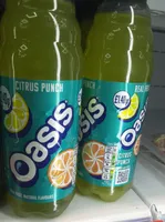 oasis CITRUS PUNCH Siseo REAL FRUIT, NATURAL FLAVOURS