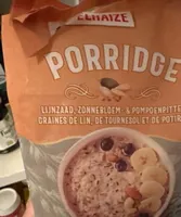 Porridge Lin tournesol et potiron