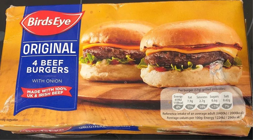 4 classic burgers