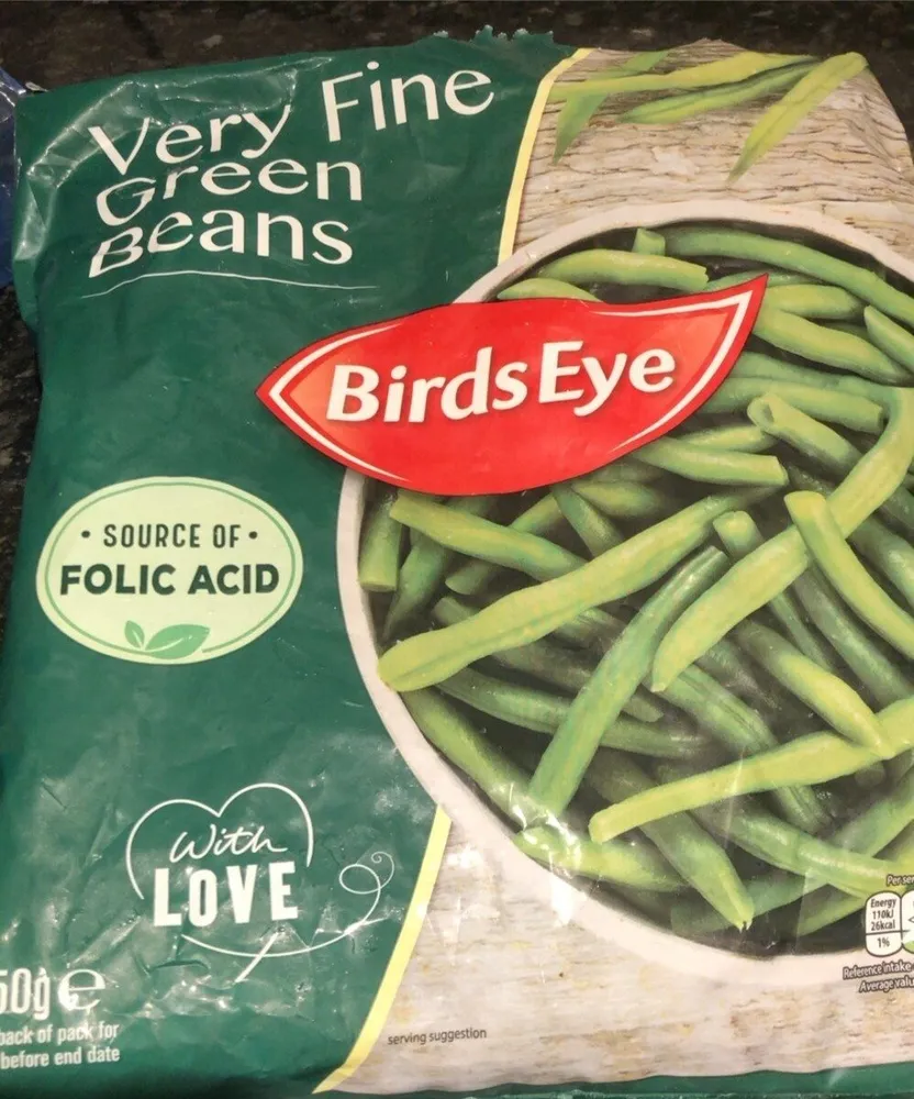 Very fine green beans