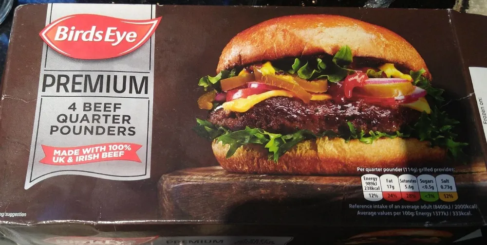 Premium quarter pounders