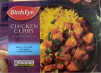 Chicken curry with roce