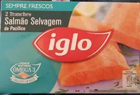 2 Tranches Salmão Selvagem do Pacífico