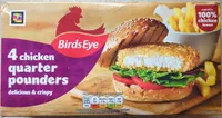 4 chicken quarter pounders