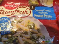 Creamy cheese vegetable penne pasta