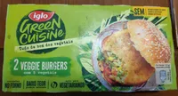 2 Veggie Burgers com 5 vegetais