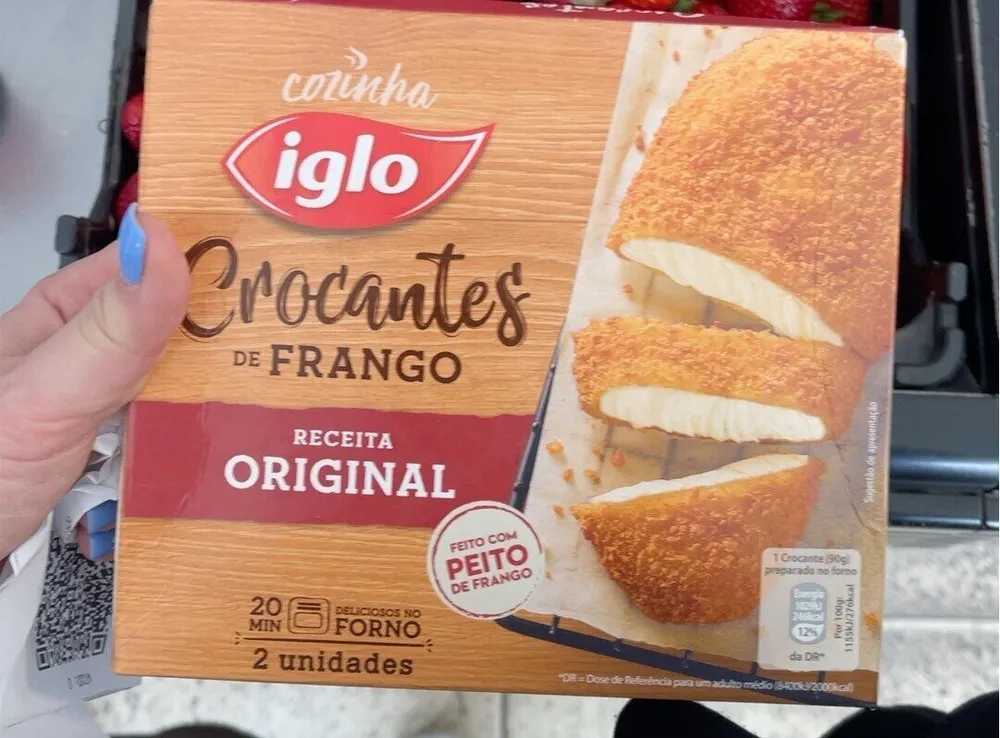 Crocantes de Frango Receita Original
