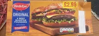 4 beef quarter pounders