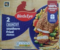 Crunchy southern fried chicken