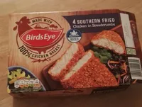 4 Southern Fried Chicken in Breadcrumbs