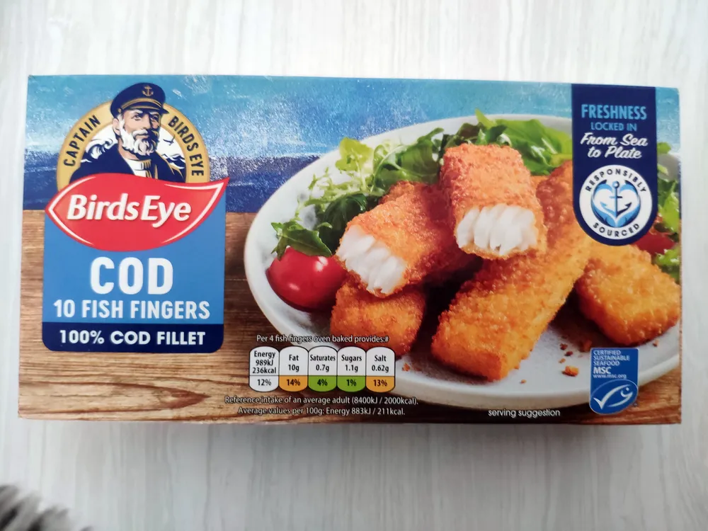 Cod Fish Fingers