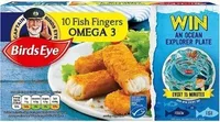 OMEGA 3 BREADED ALASKA POLLOCK FISH FINGERS