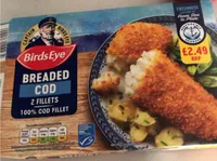 Breaded cod