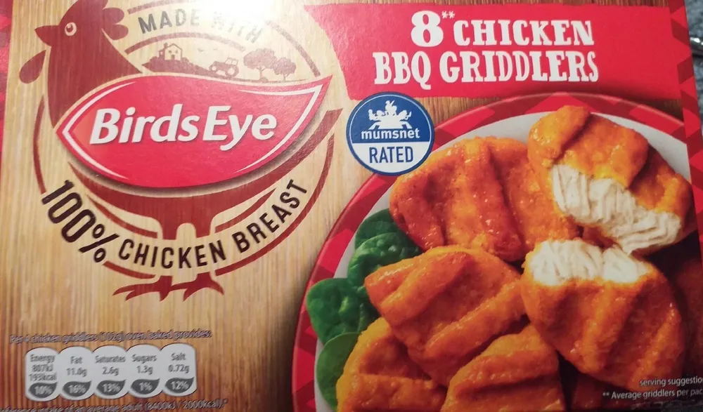 chicken BBQ griddlers