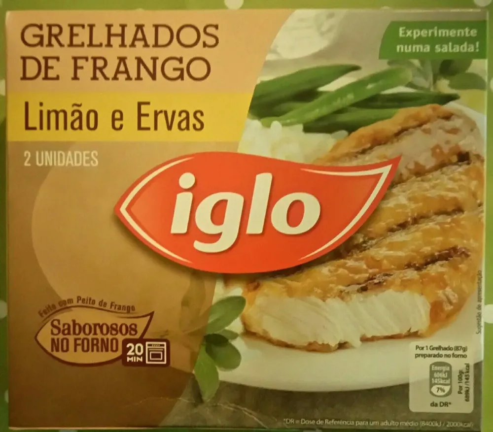 Grelhados de Frango, Limão e Ervas