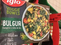 Veggie bowls Bulgur Courgette e grão de bico