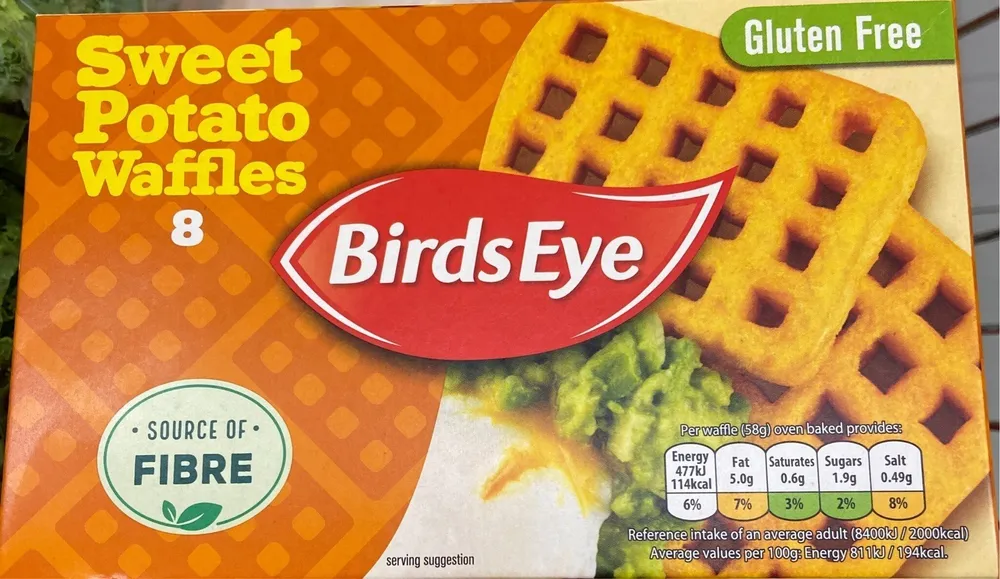 Sweet potato waffles