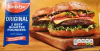 2 Beef Quarter Pounders