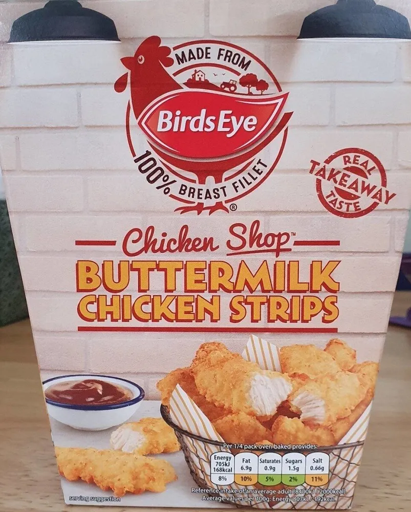 Buttermilk chicken strips