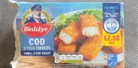 Cod fish fingers