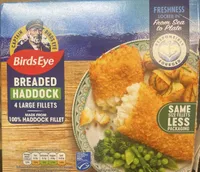 Bird's Eye breaded haddock