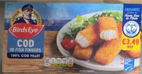 Cod fish fingers