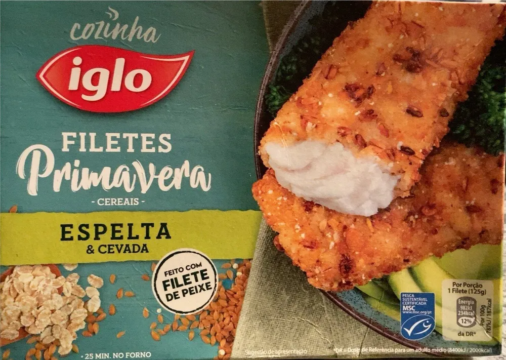 Filetes Primavera Cereais Espelta & Cevada