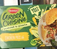 Meat free chicken pies