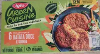 6 Miniburgers Batata Doce & Quinoa