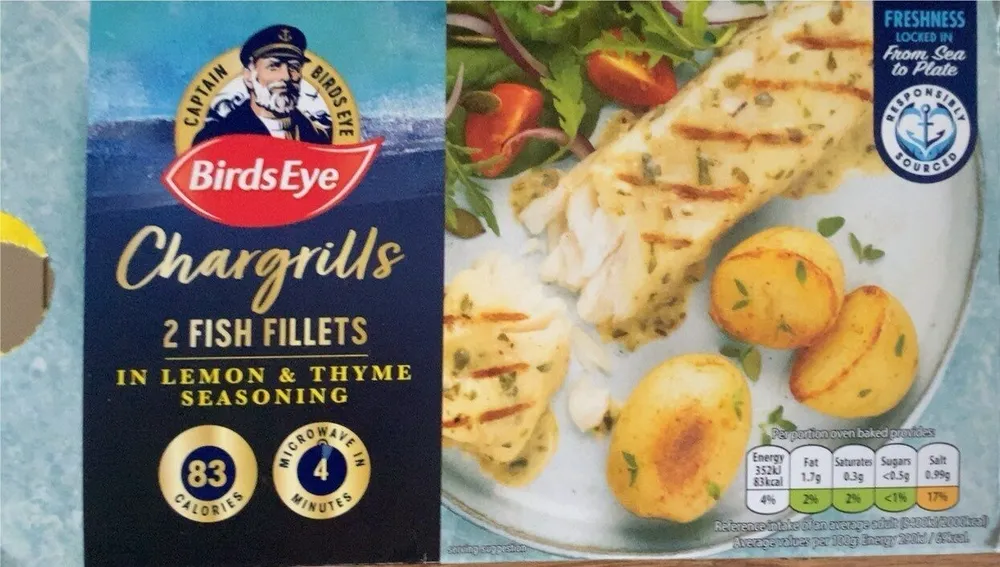 Fish Fillets in Lemon & Thyme Seasoning
