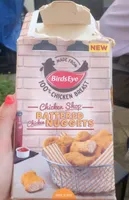 Battered chicken nuggets