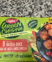 Bites  Batata Doce , Grão de Bico & Mozzarella