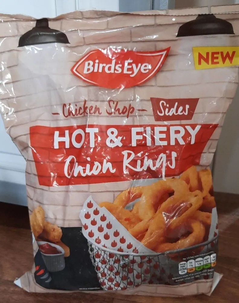 Hot and Fiery Onion Rings