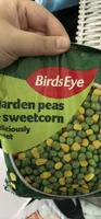 garden peas & sweetcorn